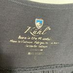 Kuhl  charcoal gray curved‎ hem t-shirt size large Photo 8