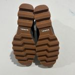 Sorel Womens JOAN OF ARCTIC III Wedge Chelsea Boots Charcoal Leather Ankle Boots Photo 8