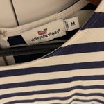 Vineyard Vines  Women’s Short Sleeved Navy Striped Dress Medium Photo 3
