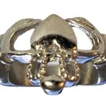 Stainless‎ steel Claddagh ring size 5.5 Silver Photo 3