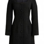 J.Crew Sophia mini dress in maritime tweed Black NWT 10 Photo 0