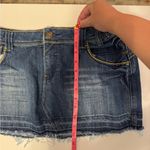 vintage denim mini skirt from vanilla star size 13 Size L Photo 6