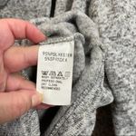 Fee Et Rit Gray Asymmetrical Zipper Sweater Jacket Size 4 Photo 4