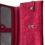Kipling Red Rouge Snap Accordion Multi Compartments Card Holder Wallet Photo 7