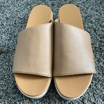 Adrienne Vittadini Tan Platform Sandals Photo 1