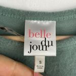 belle du jour  Green Cropped Long Sleeve fuzzy sweater size Small Photo 8
