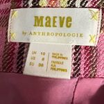 Maeve Anthropologie Structured Plaid Corset Top 6 Women’s Pink Combo OB1558426 Photo 3