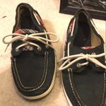 Sperry Barely Worn Navy and Plaid s Photo 1