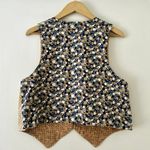 Handmade  Artisan Patchwork Vest Sz S/M Photo 3