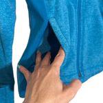 prAna Blue Long Sleeve Hooded Athletic Full Zip Casual Jacket Women Sz XS Photo 5