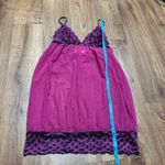 Victoria's Secret  Very Sexy Babydoll Lace Chemise Dress Size Small Purple Photo 10