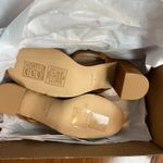 Soludos  Brown Suede Mule Sandal SIZE 9 Ines Heel Walnut Minimalist Chunky NEW Photo 5