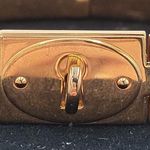 Fossil  Gold Tone Turn Lock Steel Bangle 2.5" Bracelet JF00102710 Accessories Photo 5