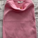 Meshki NWT  CeCe Pink Ribbed Knit Mini Skirt, size M Barbiecore boho Y2K ballet Photo 13