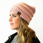 C.C. Light Pink Classic Beanie Photo 0