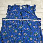 J.Crew Blue and Pink Floral Blouse Photo 4