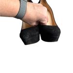 Christian Louboutin - Bianca 140 Black Suede Platform Pumps Sz 40.5 Photo 5