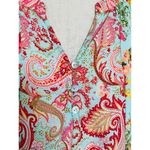 Anthropologie  Fig and Flower Paisley Floral Boho Blouse Photo 2