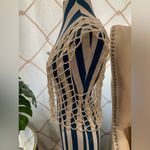 VINTAGE FAUX PEARL BEADED SHRUG VEST Size M Photo 5