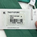 Derek Lam  10 Crosby Chaya Crop Top Halter‎ Size 8 Jade Green Smocked Back NEW Photo 7