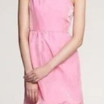 J.Crew  One Shoulder Pink Party Dress‎ Linen Blend Cocktail Size 8 Photo 0