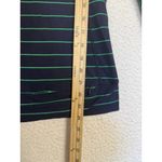 Lululemon 4-6 Run Top Full Tilt LS Slalom Inkwell Blue Green Bean Stripe Lace Photo 3