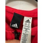 Adidas Women's Raspberry Pink Cotton Blend Logo Zip Up Hoodie XS Photo 3