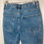 We Wore What The Danielle High Rise Vintage Straight Button Fly Jeans Size 29 Photo 5