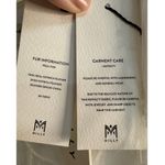 Milly NWT Rana Feather Shift Dress in White Size 8 Photo 7