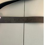 Glitter Pewter Rhinestone Western Leather Belt, Sz S Photo 6