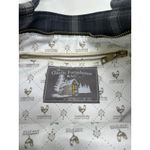 The Classic Farmhouse Shoulder Bag Plaid Wood Stove Blue/gray Gray Photo 3