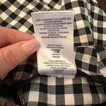 Free People black & white gingham Modern Femme mini skirt size 0 Photo 5