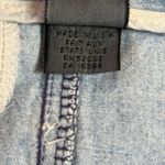 Liz Wear Vintage 80s Button Front Denim Jean Maxi Skirt Women Sz 8 Made in USA Blue Photo 8