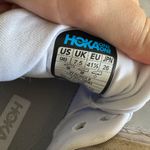 Hoka One One White Athletic Shoes with Chunky Sole Size 9 Photo 3