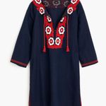 J.Crew NWT  embroidered beach tunic Dress Embroidered Bohemian Photo 7