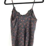 Avec Les Filles Womens Cami Top Floral Lace Trim Black Red Size S Photo 1