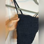 Free People  Movement Femme Ruched Black Sports Bra Tank Photo 5