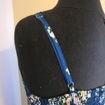 Romwe ❤️  Floral dress in blue Photo 2