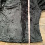 Merrell  Black Sherpa Fuzzy Zip Up Hooded Jacket L Photo 4