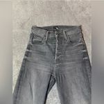 Mother‎ The Pixie Dazzler Ankle Fray Night Shade Jeans ( 23 ) Black Photo 1