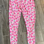 Womens Little Sleepies Pink strawberry pajama Pants XS extra small like new Photo 3