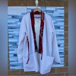 Palmiers du mal kimono jacket size large White Photo 3