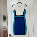 Calvin Klein NWOT  Colorblock Sleeveless Sheath Dress Size 6 Photo 1
