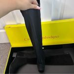 Catherine Malandrino Sz 7.5 Black Suede over the Knee Boots Photo 7