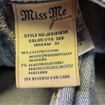 Miss Me  Bootcut Flare Jeans Women's 30 x31 Bling Rhinestone Low Rise Western Y2k Photo 11