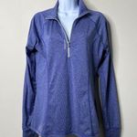 Reebok Purple 1/4 Zip Pullover Women's Medium Photo 0