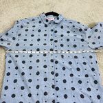 Penny Lane Vintage Chambray Button Up shirt Size M Photo 4