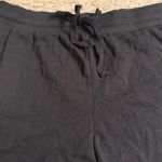 Colsie Black Fleece Lounge Drawstring Shorts Photo 1