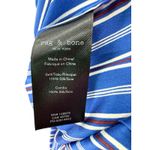 Rag and Bone  Womens Spaghetti Strap V‎ Neck Striped Silk Jumpsuit Blue Size 2 Photo 8