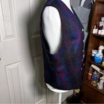 Pendleton VTG Virgin Wool Tartan Plaid Vest Academic Ivy League Made In USA Sz10 Photo 8